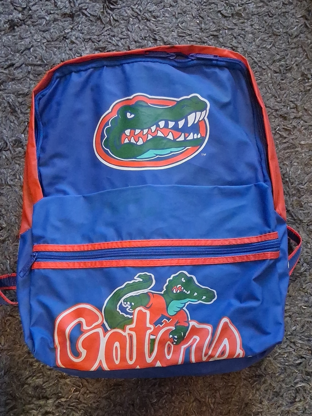Blue & Orange Backpack